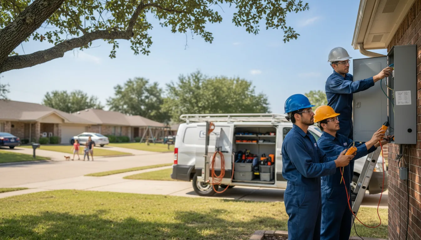 Certified electrician providing emergency electrical services in Des Arc, AR